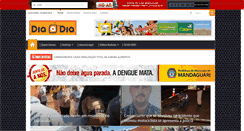 Desktop Screenshot of diaadiamandaguari.com.br